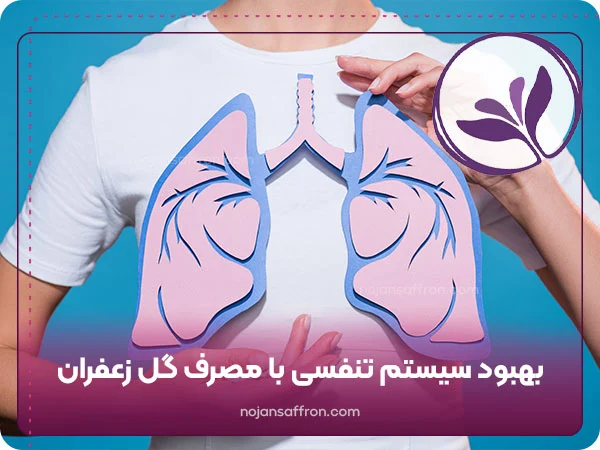 بهبود سیستم تنفسی با مصرف گل زعفران